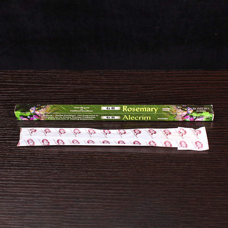 Rosemary Herbal Incense Sticks - Aromatic Scented Sticks for Meditation, Spiritual Cleansing, and Energy Renewal