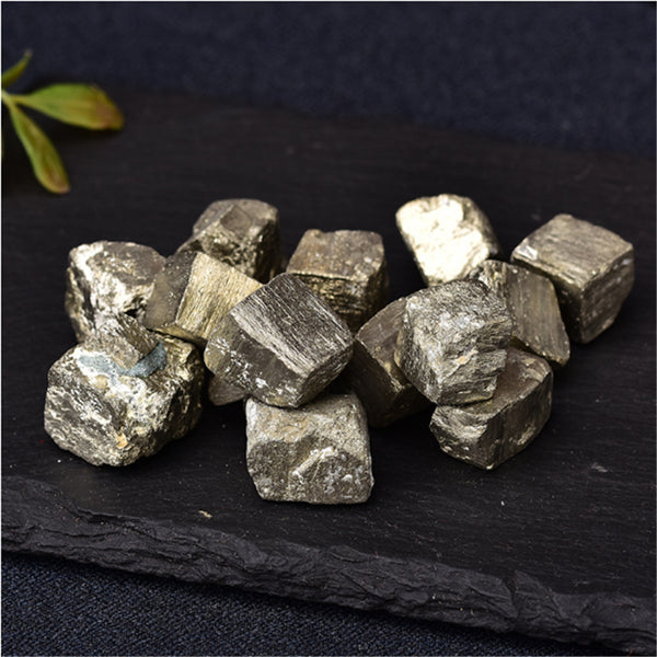 Raw Pyrite Cubes for Spiritual Protection, Abundance, and Manifestation Energy