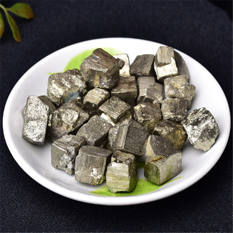 Raw Pyrite Cubes for Spiritual Protection, Abundance, and Manifestation Energy