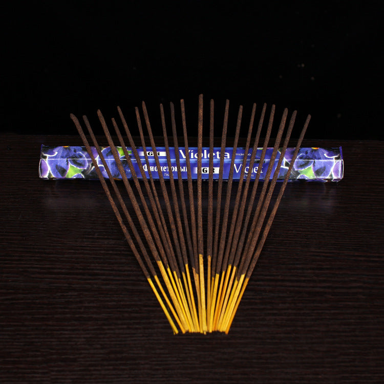 GR Violet Incense Sticks for Spiritual Calm and Aromatic Meditation