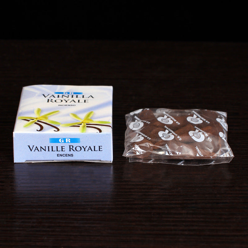 GR Vanilla Royale Incense Cones for Meditation and Relaxation