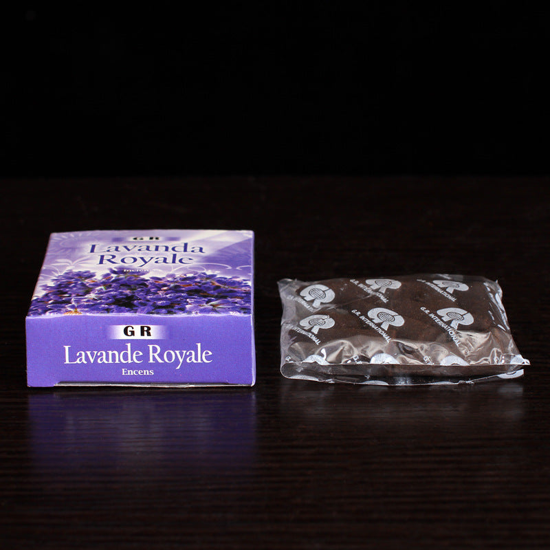 Royal Lavender Incense Cones - Calming Aromatic Experience for Spiritual Practices