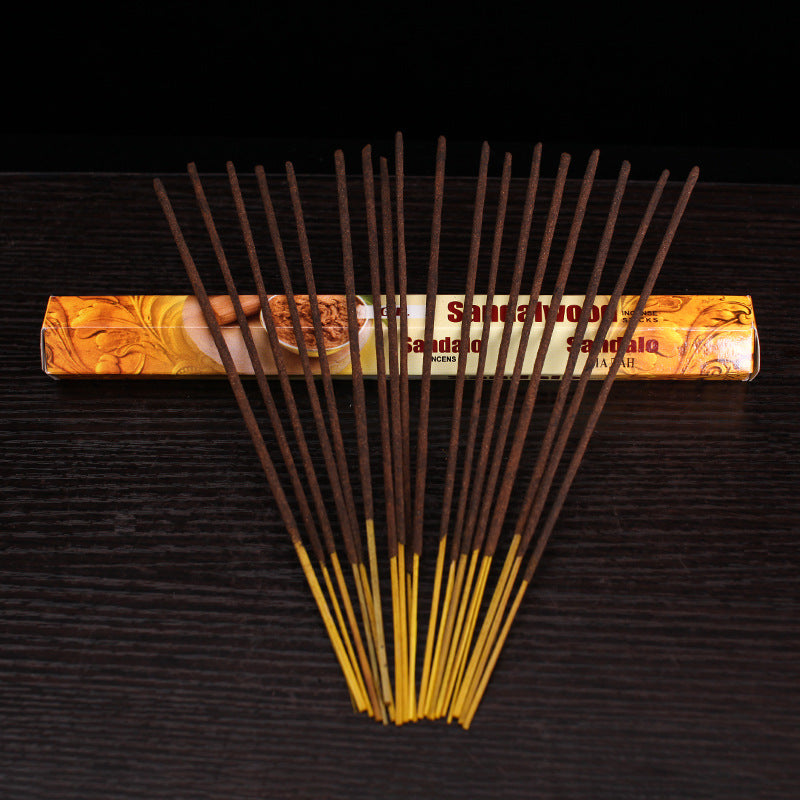 GR Sandalwood Spiritual Incense Sticks for Meditation, Relaxation, and Energy Cleansing