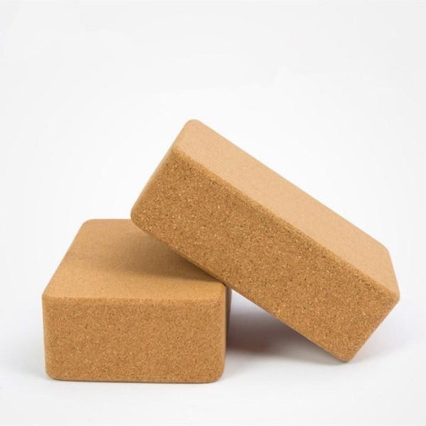 Natural Cork Yoga Block – Essential Support for Yoga and Pilates Practice