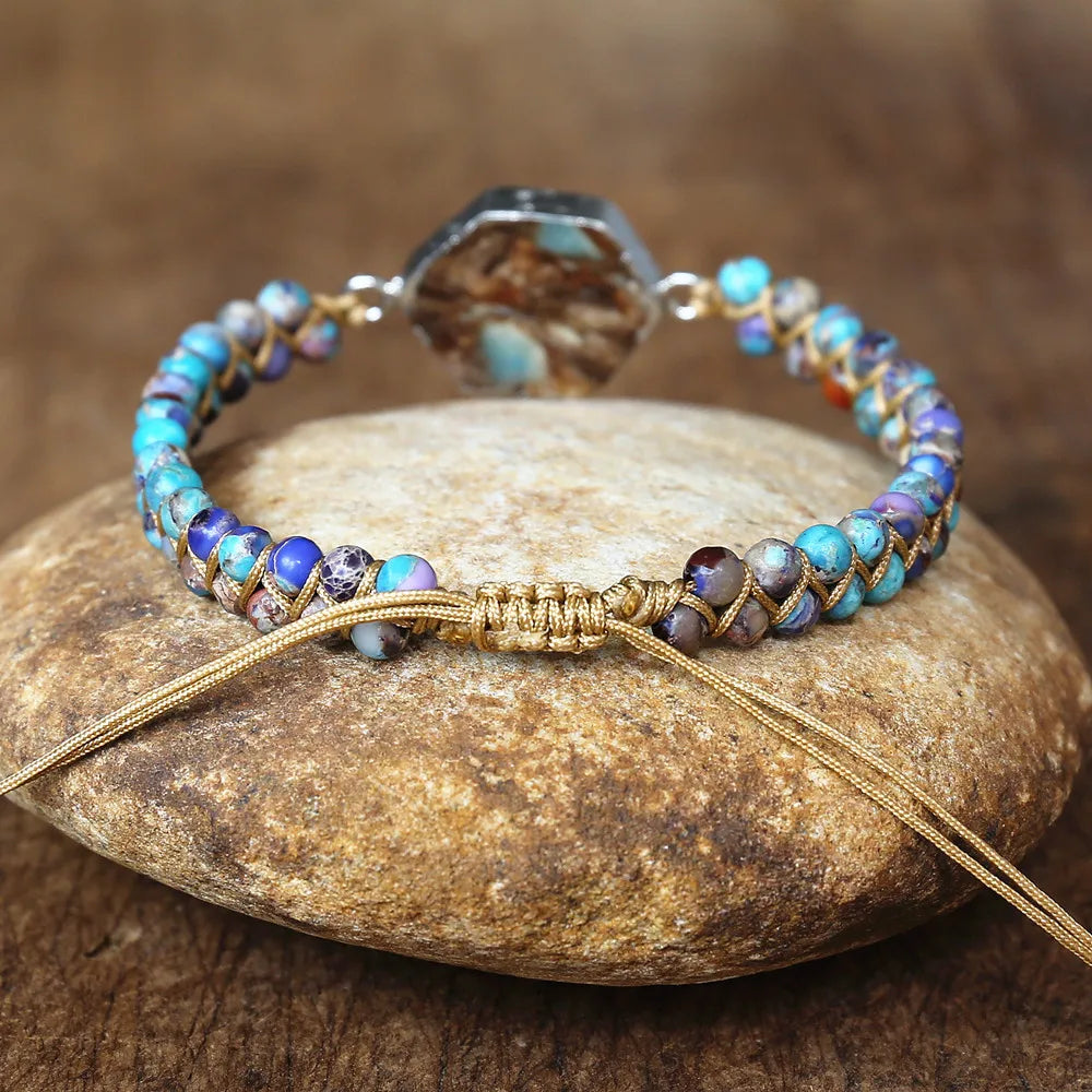 String Braided Wrap Bracelet