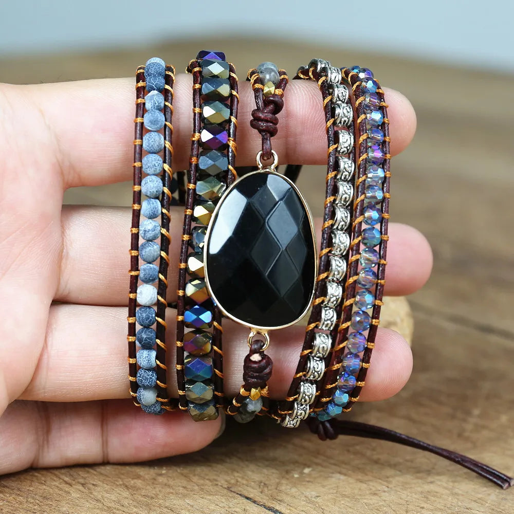 Handmade Jewelry Leather Bracelet