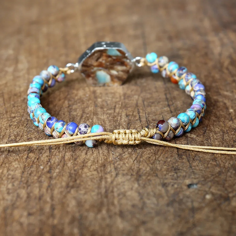 String Braided Wrap Bracelet