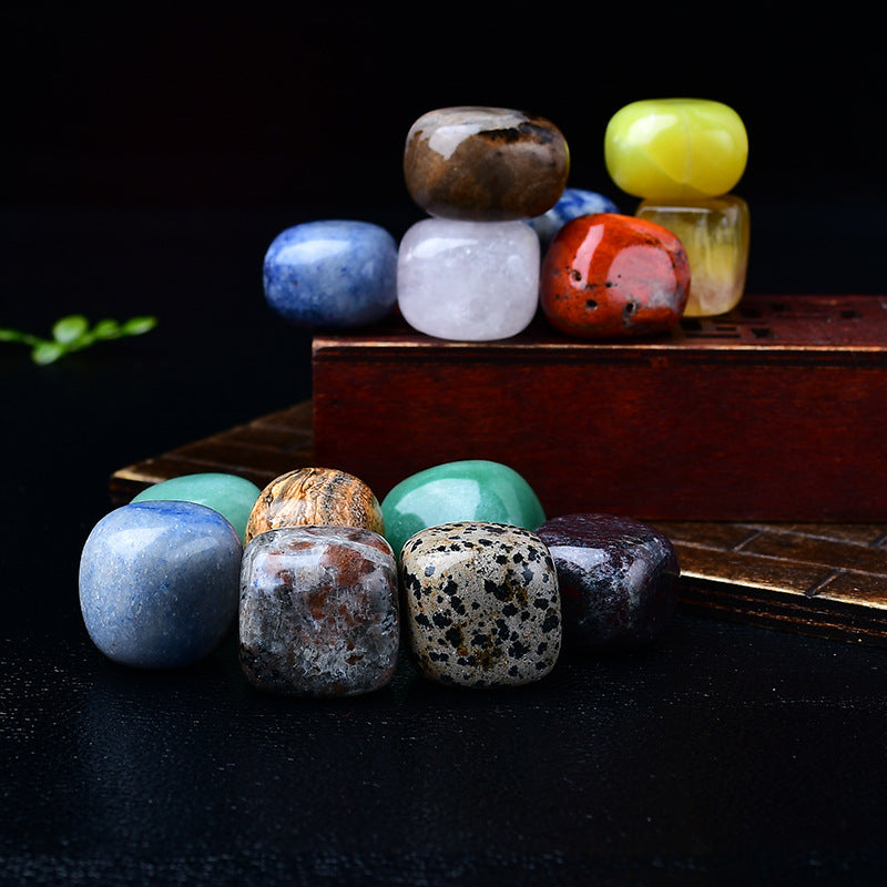 Polished Tumbled Stones Collection for Healing, Meditation, and Spiritual Energy Enhancement