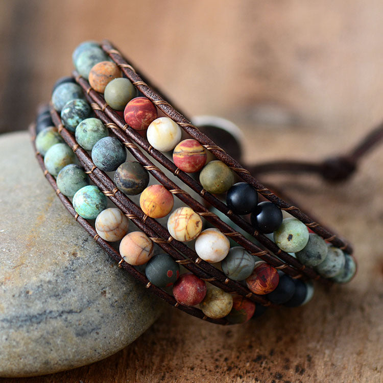 Earth Elements Wrap Bracelet