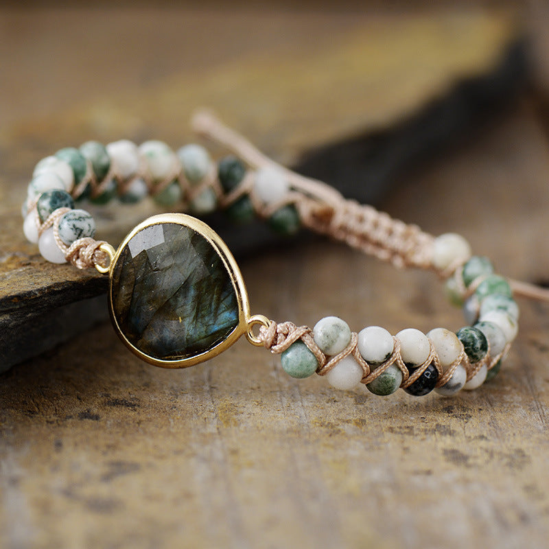 Mystic Labradorite Protection Bracelet