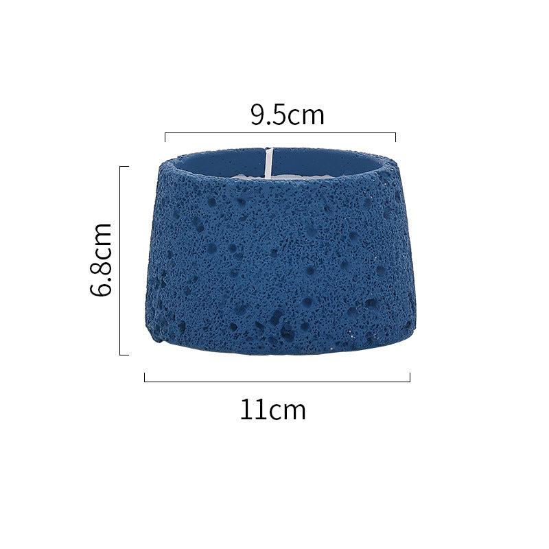 Volcanic Stone Natural Soy Wax Candle for Meditation and Relaxation