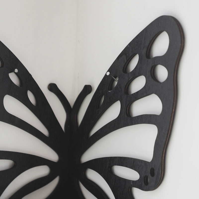 Butterfly Corner Wall Shelf - Boho Nature-Inspired Decor