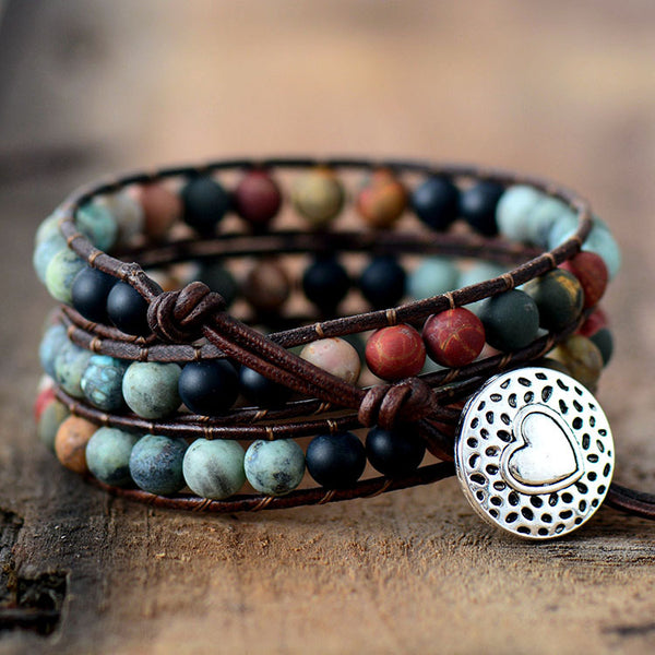 Earth Elements Wrap Bracelet