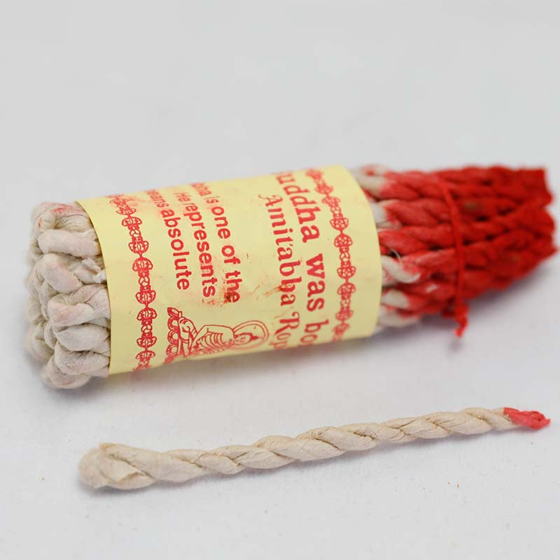 Tibetan Rope Incense Bundle Set - Handmade Herbal Incense for Meditation, Healing, and Spiritual Cleansing