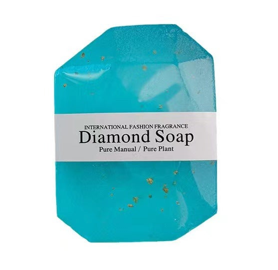 Luxury Gemstone Handmade Soap with Essential Oils – Crystal-Inspired Cleansing Bars for Skin Hydration and Aromatherapy Relaxation