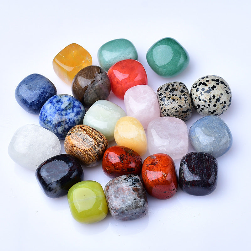 Polished Tumbled Stones Collection for Healing, Meditation, and Spiritual Energy Enhancement