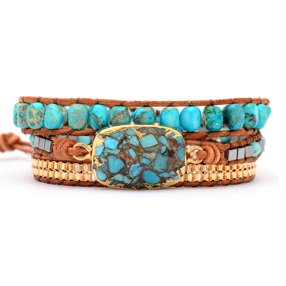 Turquoise Harmony Layered Bracelet