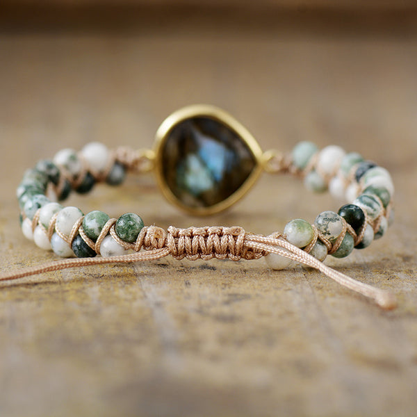 Mystic Labradorite Protection Bracelet