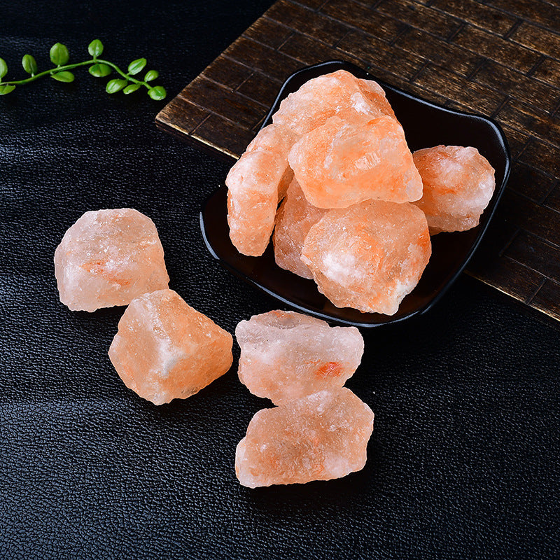 Raw Himalayan Pink Salt Crystals for Spiritual Healing and Purification