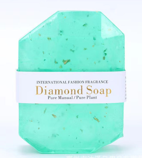 Luxury Gemstone Handmade Soap with Essential Oils – Crystal-Inspired Cleansing Bars for Skin Hydration and Aromatherapy Relaxation