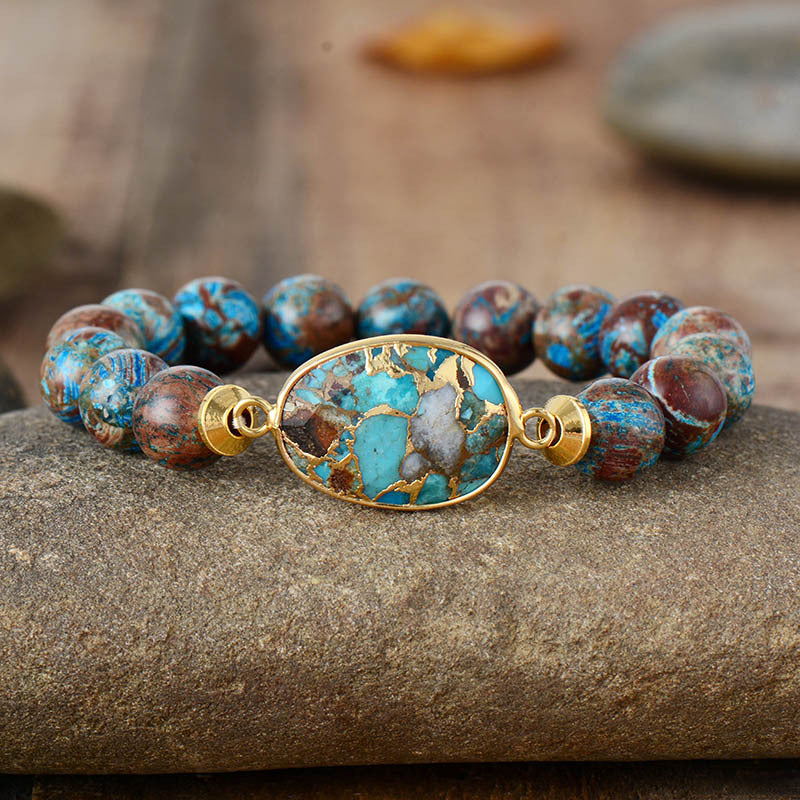 Ocean Serenity Gemstone Bracelet