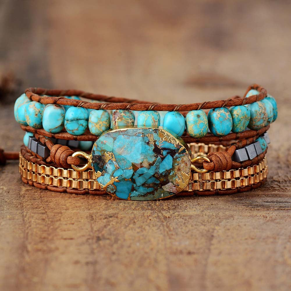 Turquoise Harmony Layered Bracelet