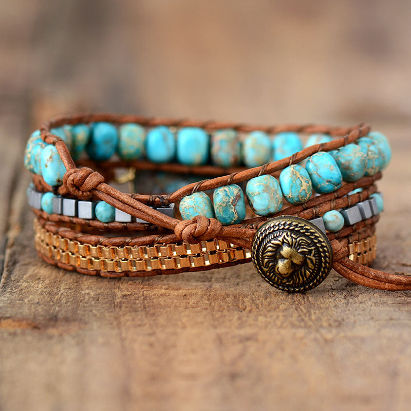 Turquoise Harmony Layered Bracelet