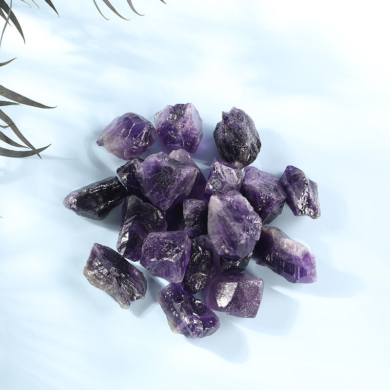 Raw Amethyst Healing Crystals for Spiritual Growth, Intuition, and Protection - High Quality Natural Stones for Meditation and Energy Work