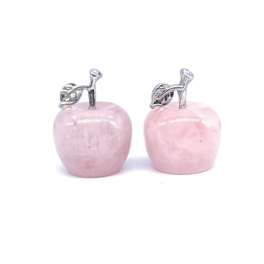 Gemstone Apple Pendants for Spiritual Energy and Chakra Healing