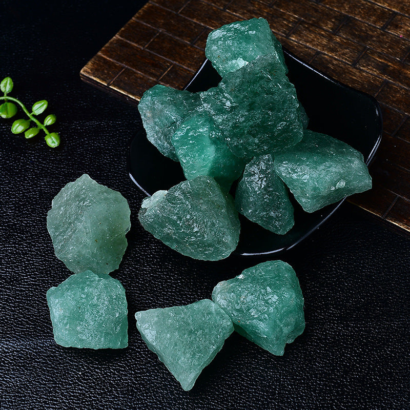 Raw Green Aventurine Healing Crystals for Spiritual Growth, Energy Balance, and Meditation