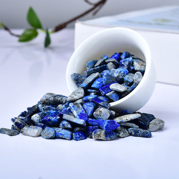 Lapis Lazuli Tumbled Stones for Spiritual Growth and Inner Wisdom