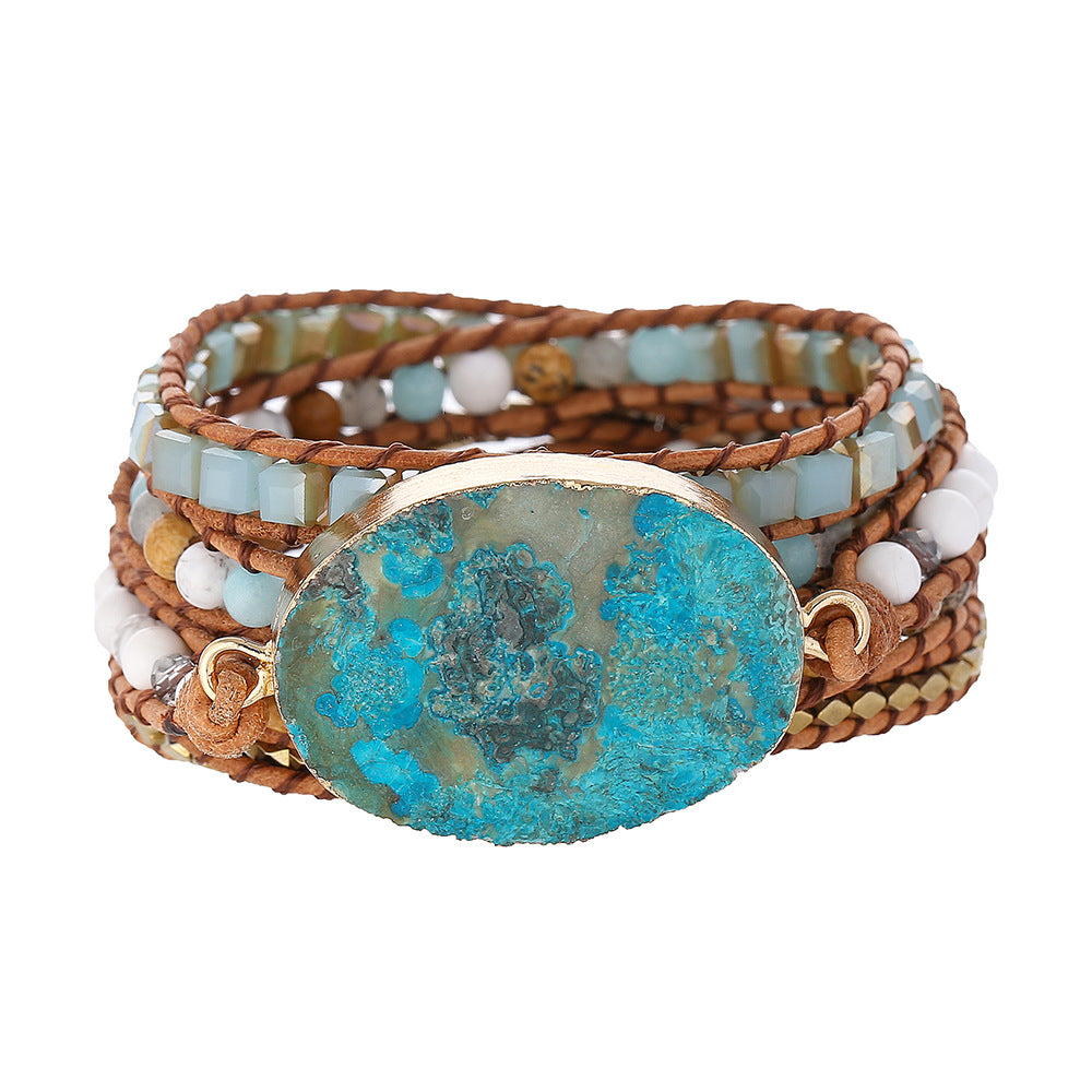 Ocean Spirit Turquoise Wrap Bracelet