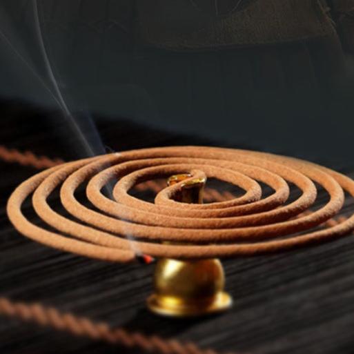 Long-Lasting Herbal Incense Coils - Natural Plant-Based Air Purifying Aromatics for Meditation and Home Wellness