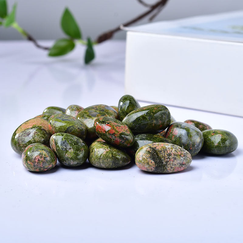 Polished Kambaba Jasper Tumbled Stones for Grounding and Healing Energy