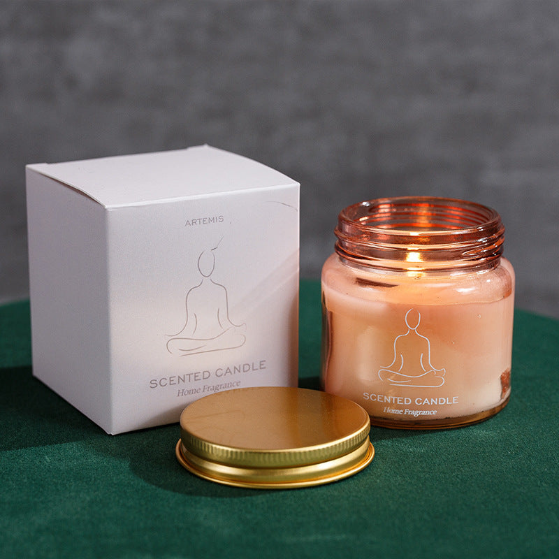 Luxurious Aromatherapy Meditation Candle for Spiritual Healing, Relaxation, and Mindful Living