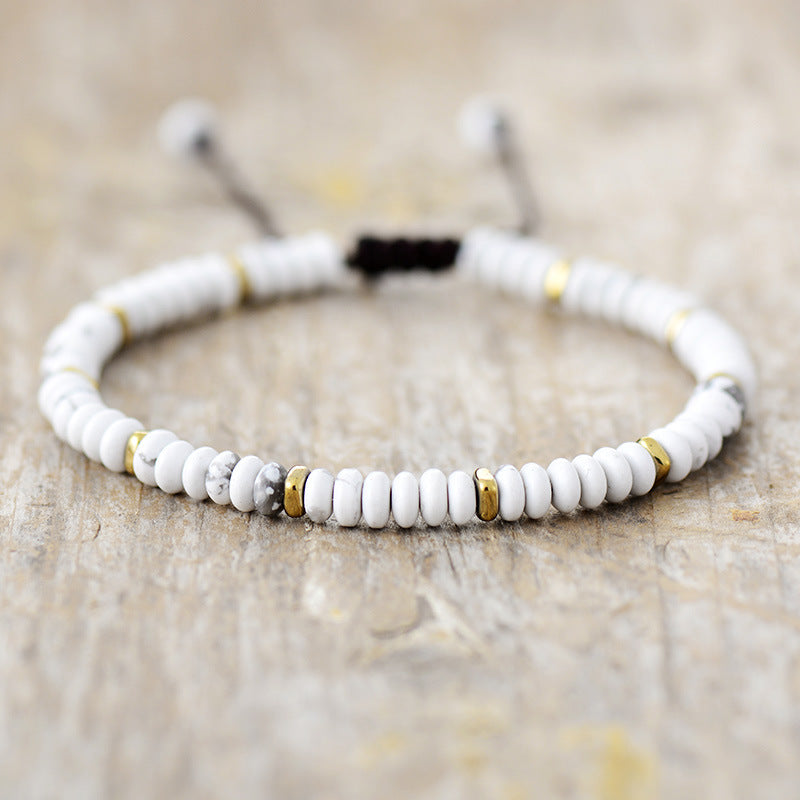 Elemental Harmony Stone Bead Bracelet Collection