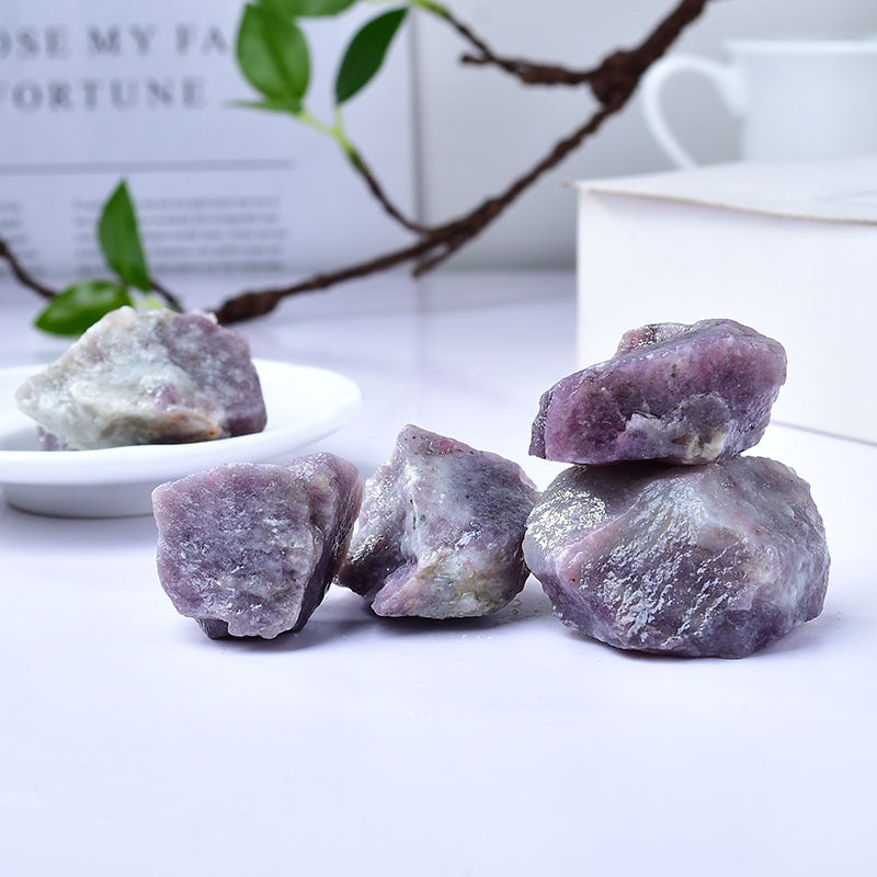 Natural Raw Purple Crystal Amethyst for Healing and Meditation – Spiritual Energy Stones for Chakra Balancing