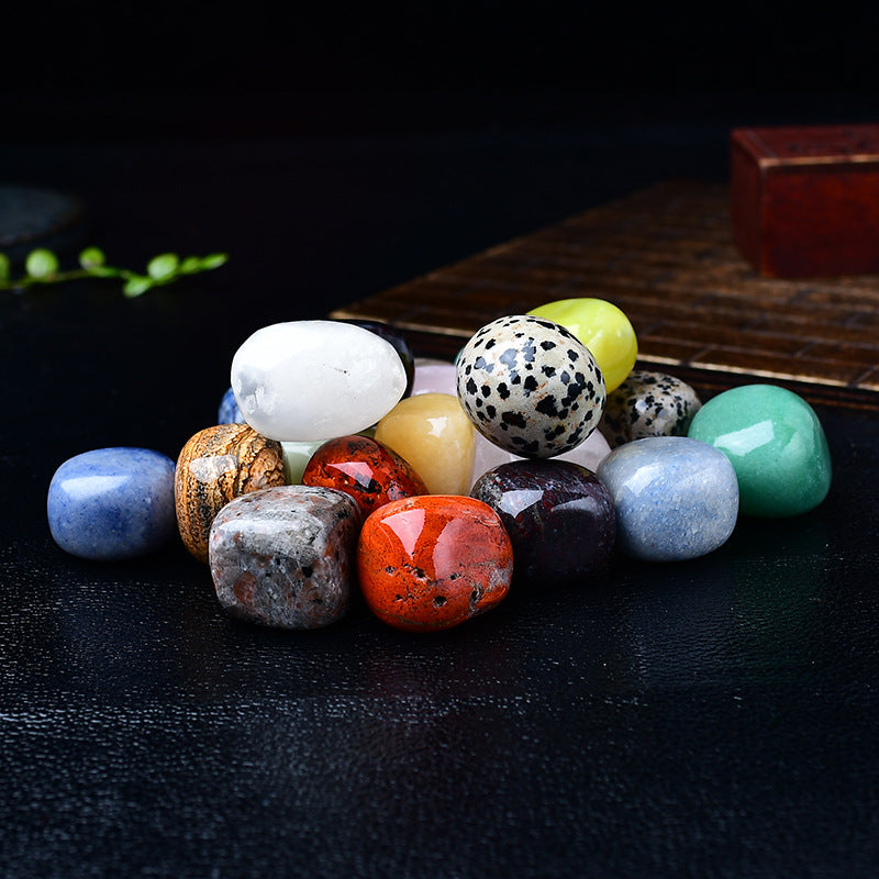 Polished Tumbled Stones Collection for Healing, Meditation, and Spiritual Energy Enhancement