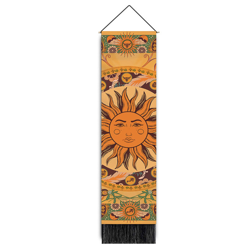 Sun and Moon Tapestry Wall Hangings Set – Celestial Spiritual Decor for Meditation Spaces