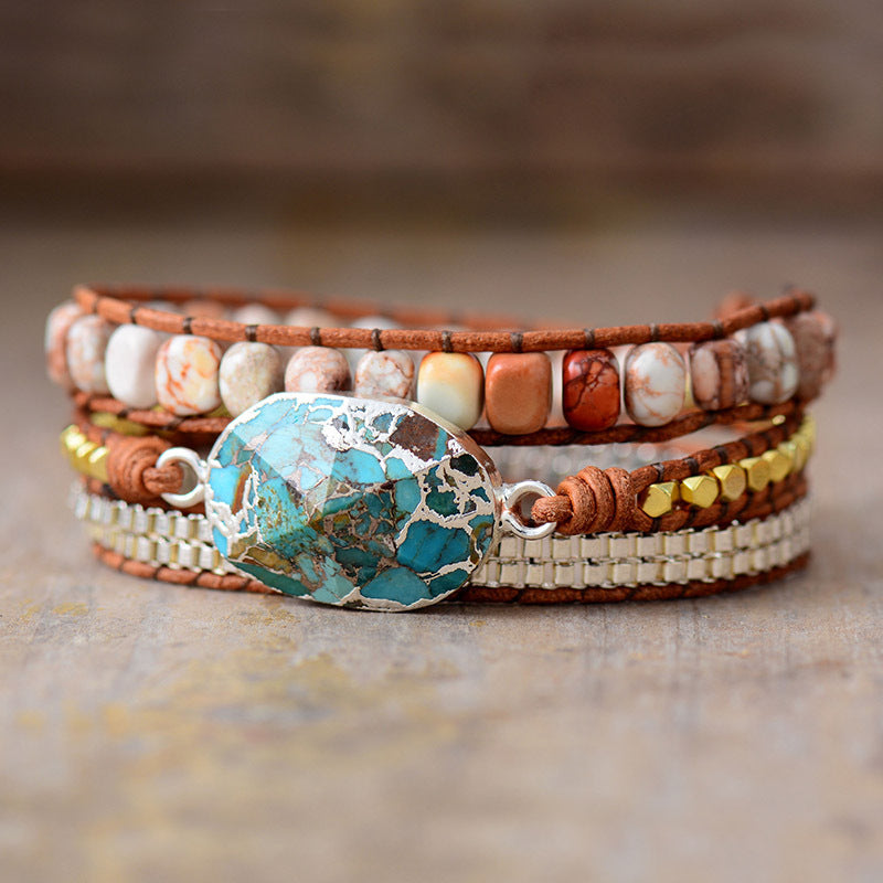 Turquoise Harmony Layered Bracelet