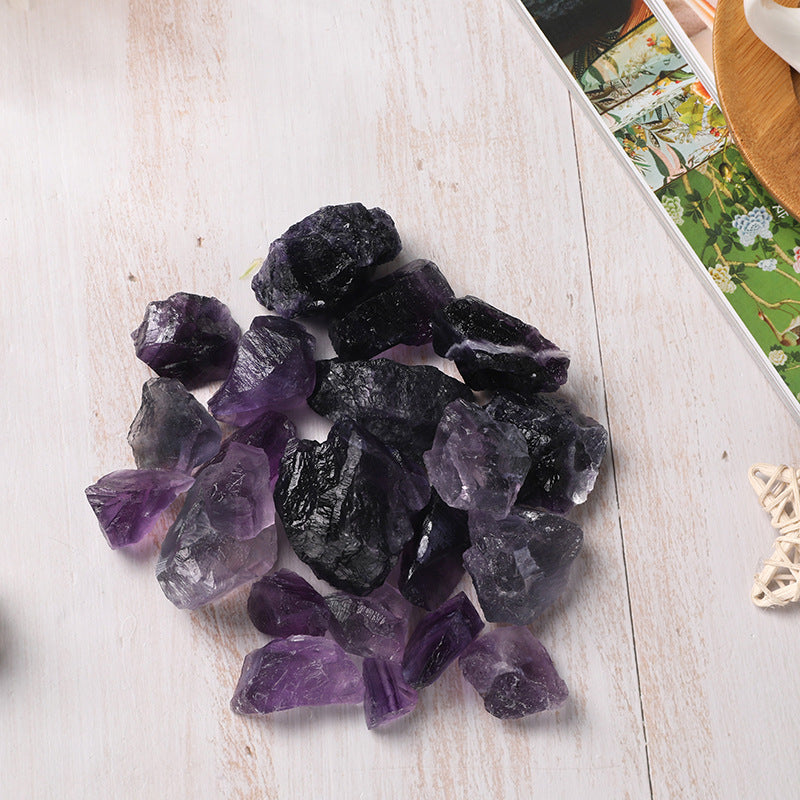 Raw Amethyst Healing Stones for Spiritual Energy Cleansing and Meditation - Natural Crystal Specimens