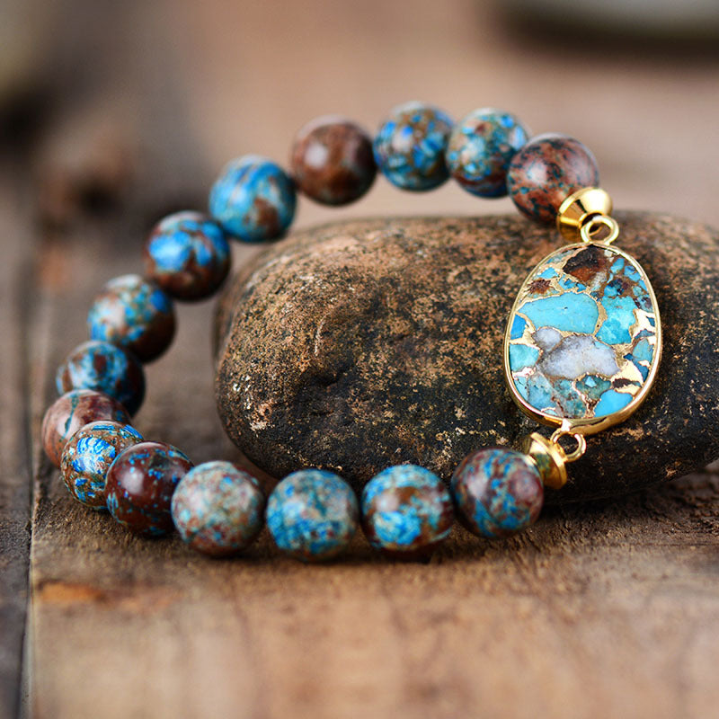 Ocean Serenity Gemstone Bracelet