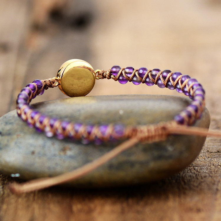 Divine Serenity Amethyst and Opal Chakra Bracelet