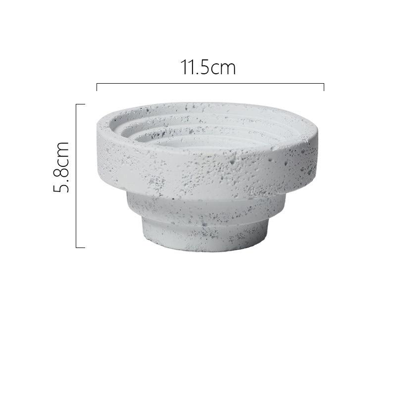 Eco-Friendly Textured Soy Wax Candle Bowl for Spiritual Healing and Meditation