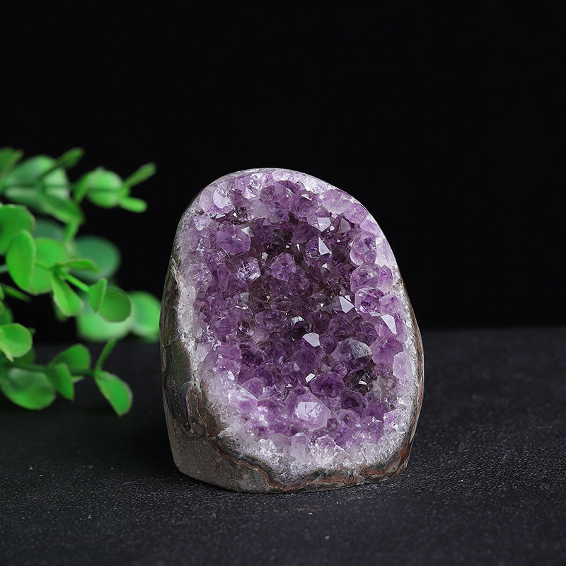 Large Amethyst Crystal Geode Clusters for Spiritual Healing and Meditatio