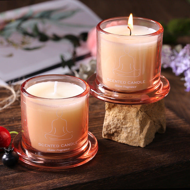 Luxurious Aromatherapy Meditation Candle for Spiritual Healing, Relaxation, and Mindful Living