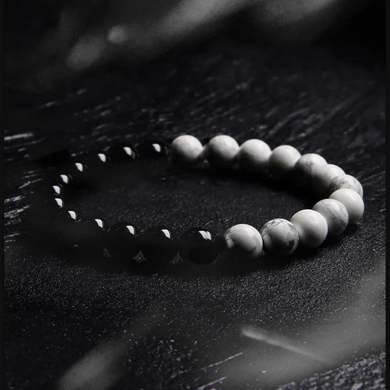 Onyx Volcanic Beads Bracelet