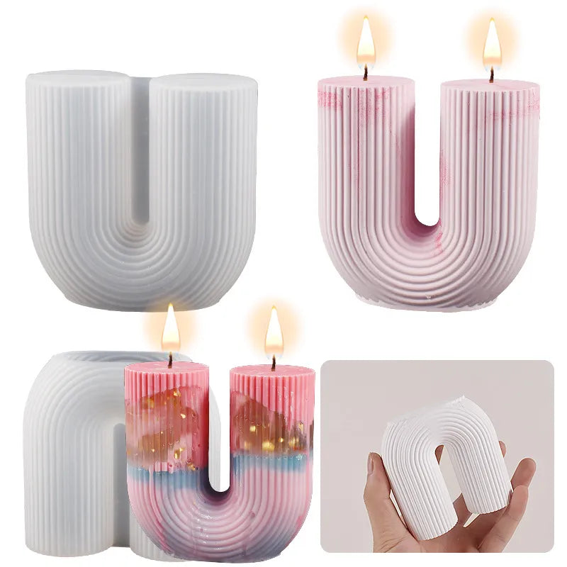 U-Shape silicone candles