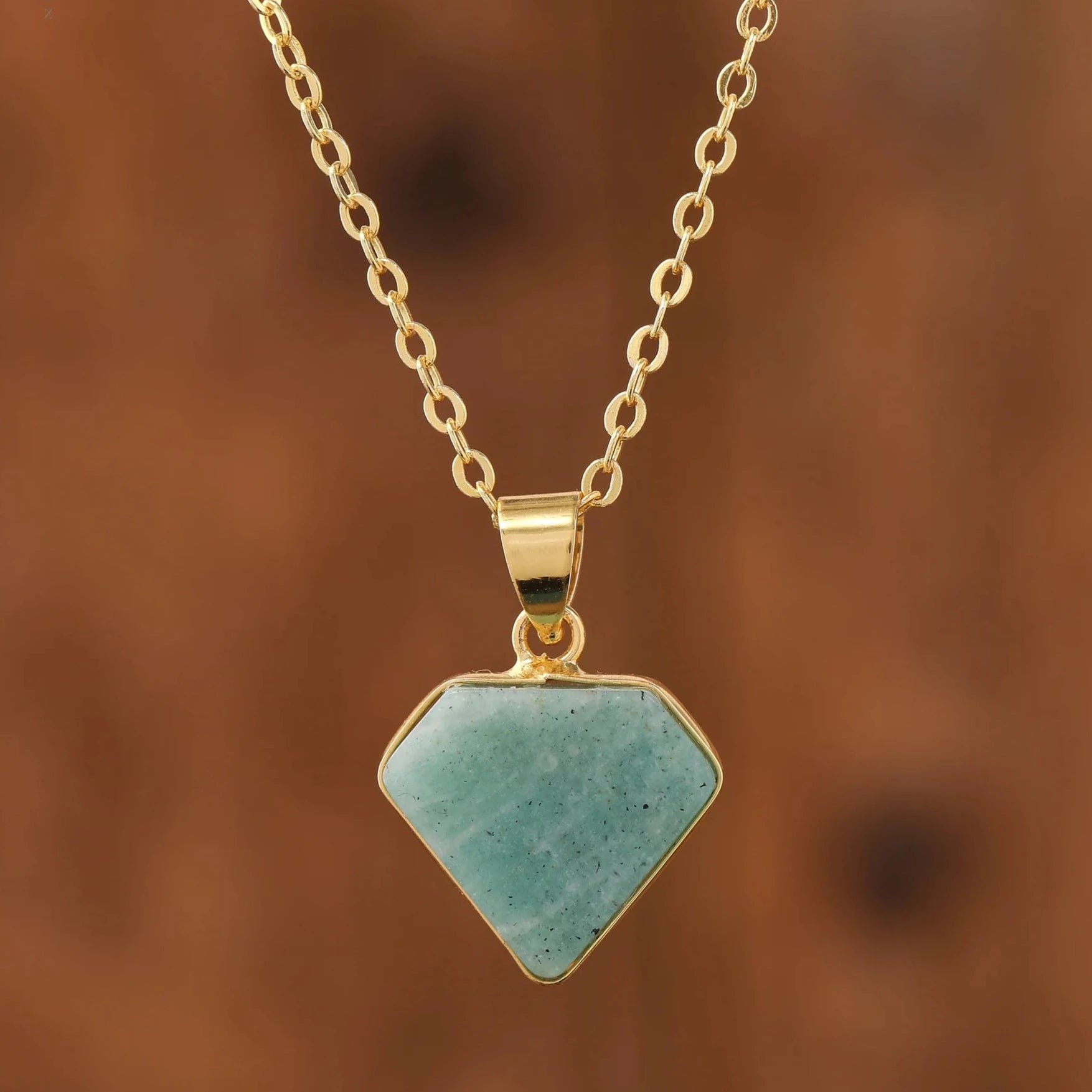Everlasting Amazonite Lapis Necklace