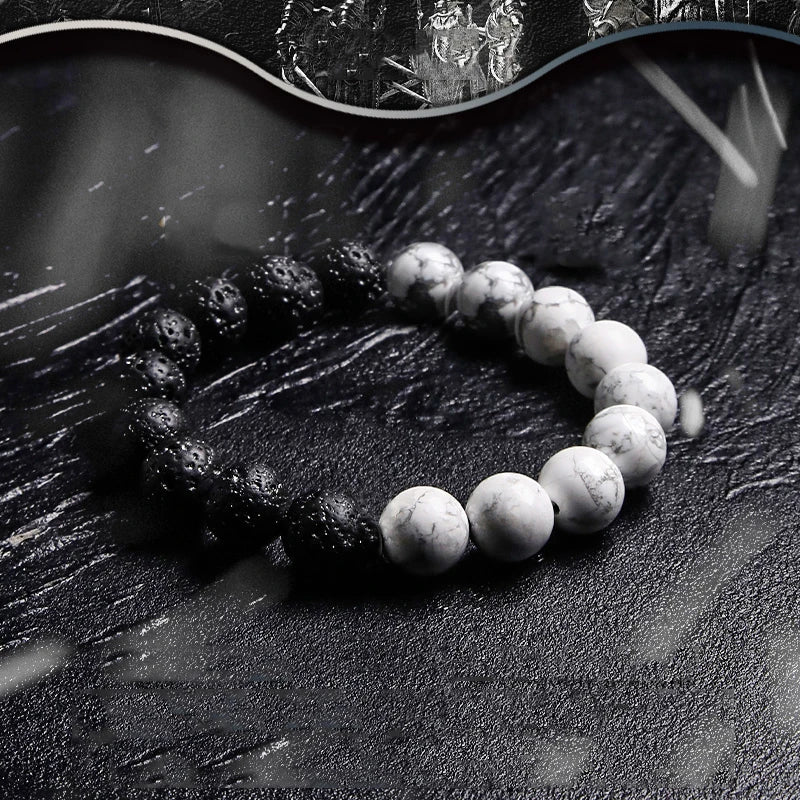 Onyx Volcanic Beads Bracelet